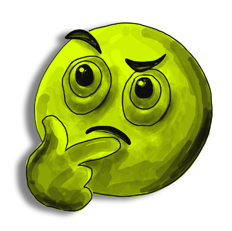 Icône emoji qui réfléchi pour la partie "Pourquoi choisir le coaching non directif ?"